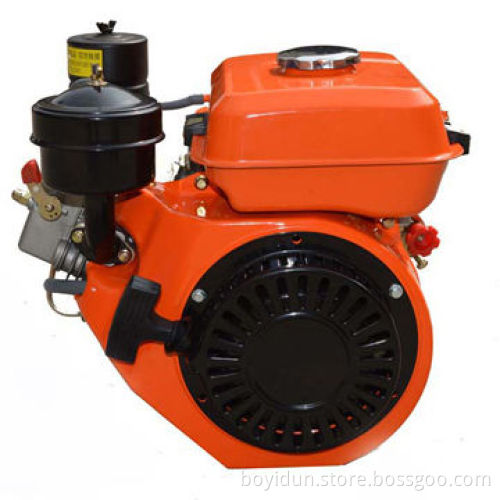 Single Cylinder/Vertical Four-cycle Air-cooled Diesel Engine with 418ml Displacement
